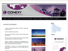 Tablet Screenshot of conexygroup.com